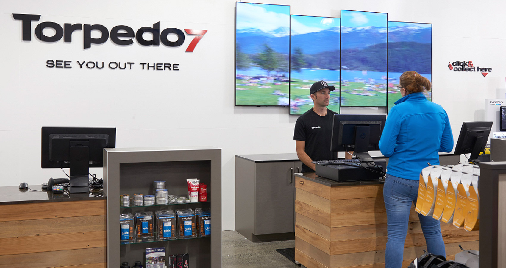 Torpedo 7 In-store Signage image