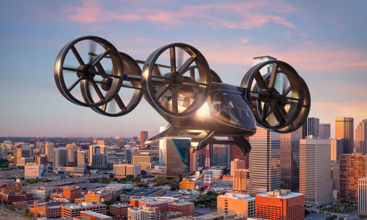Flying taxis: Uber partner reveals design image